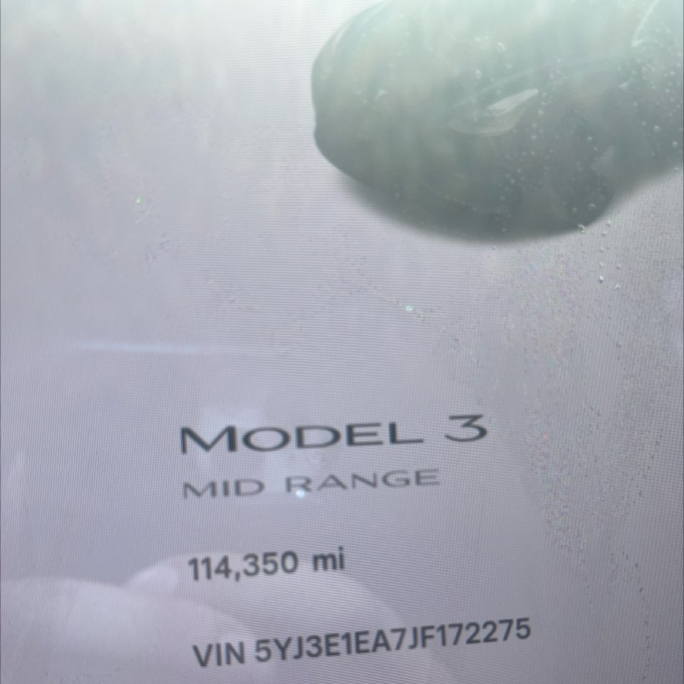 2018 Tesla Model 3 Mid Range