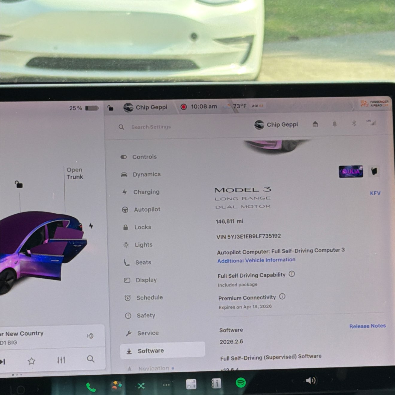 2020 Tesla Model 3 Long Range AWD