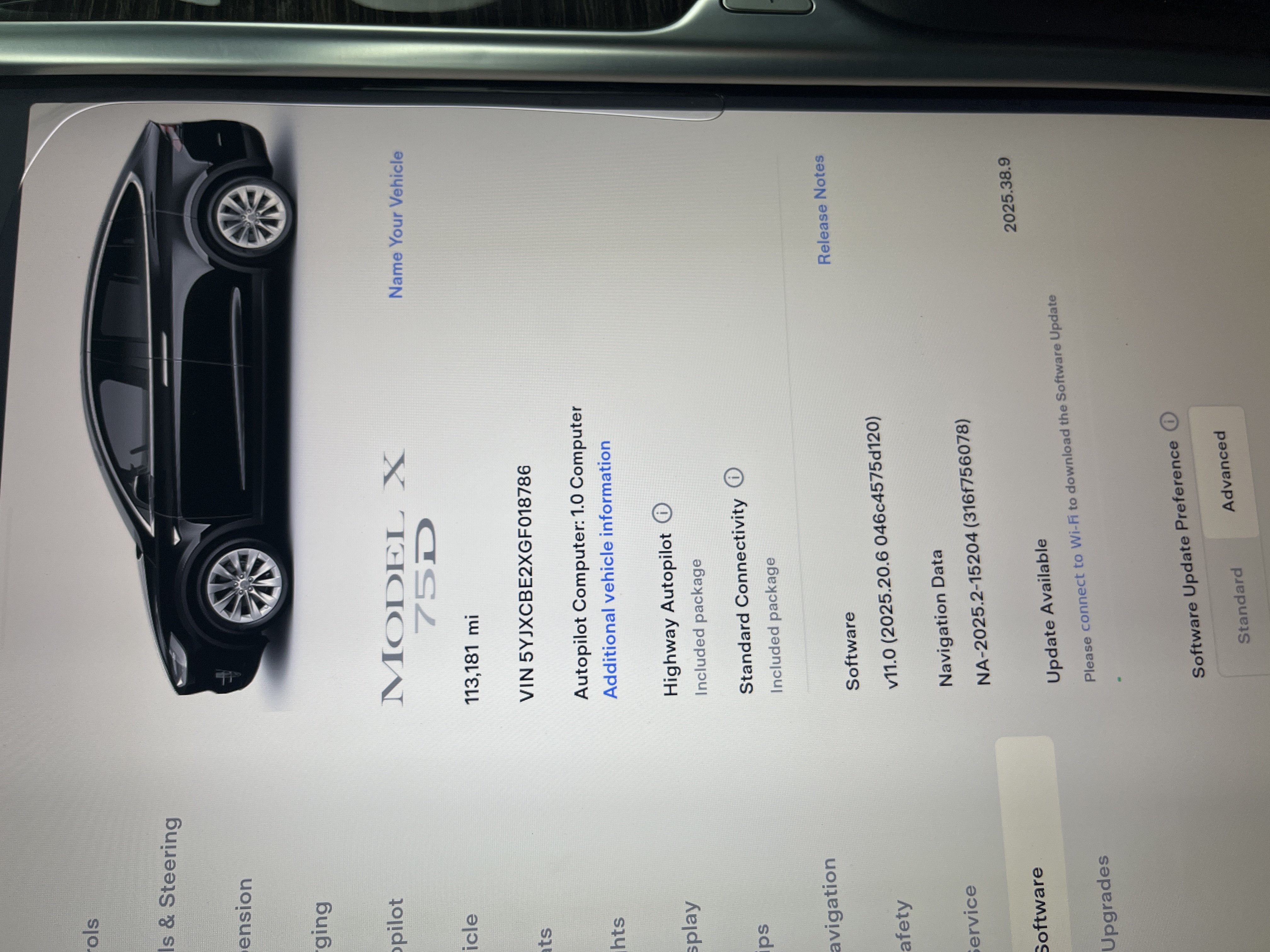 2016 Tesla Model X AWD - 75D