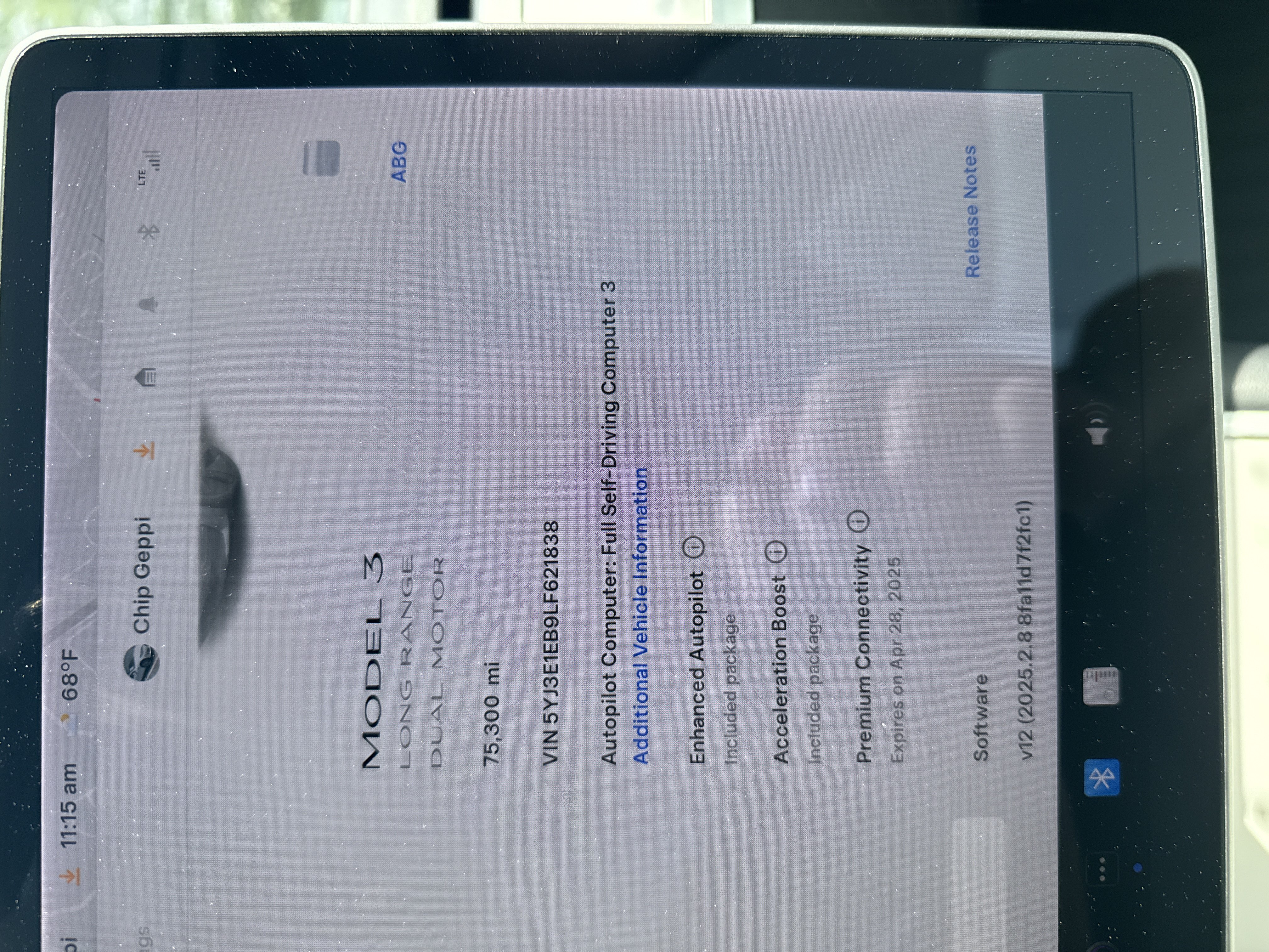 2020 Tesla Model 3 Long Range AWD