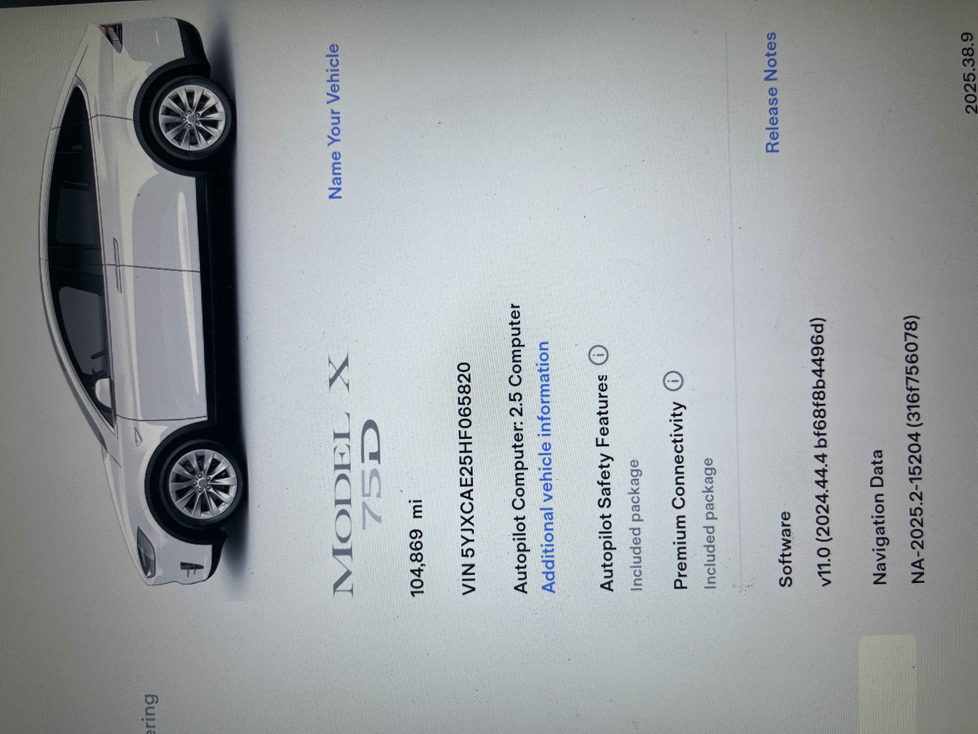 2017 Tesla Model X AWD - 75D