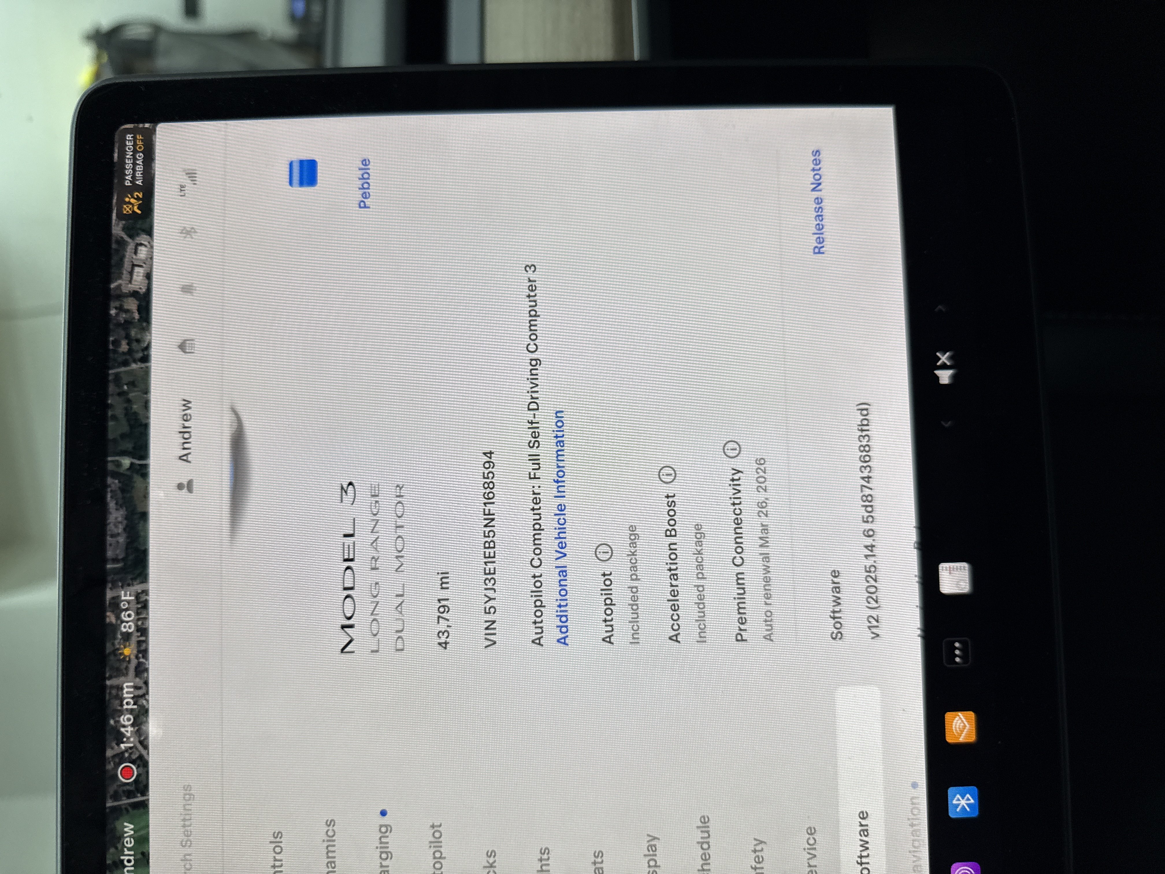 2022 Tesla Model 3 Long Range AWD