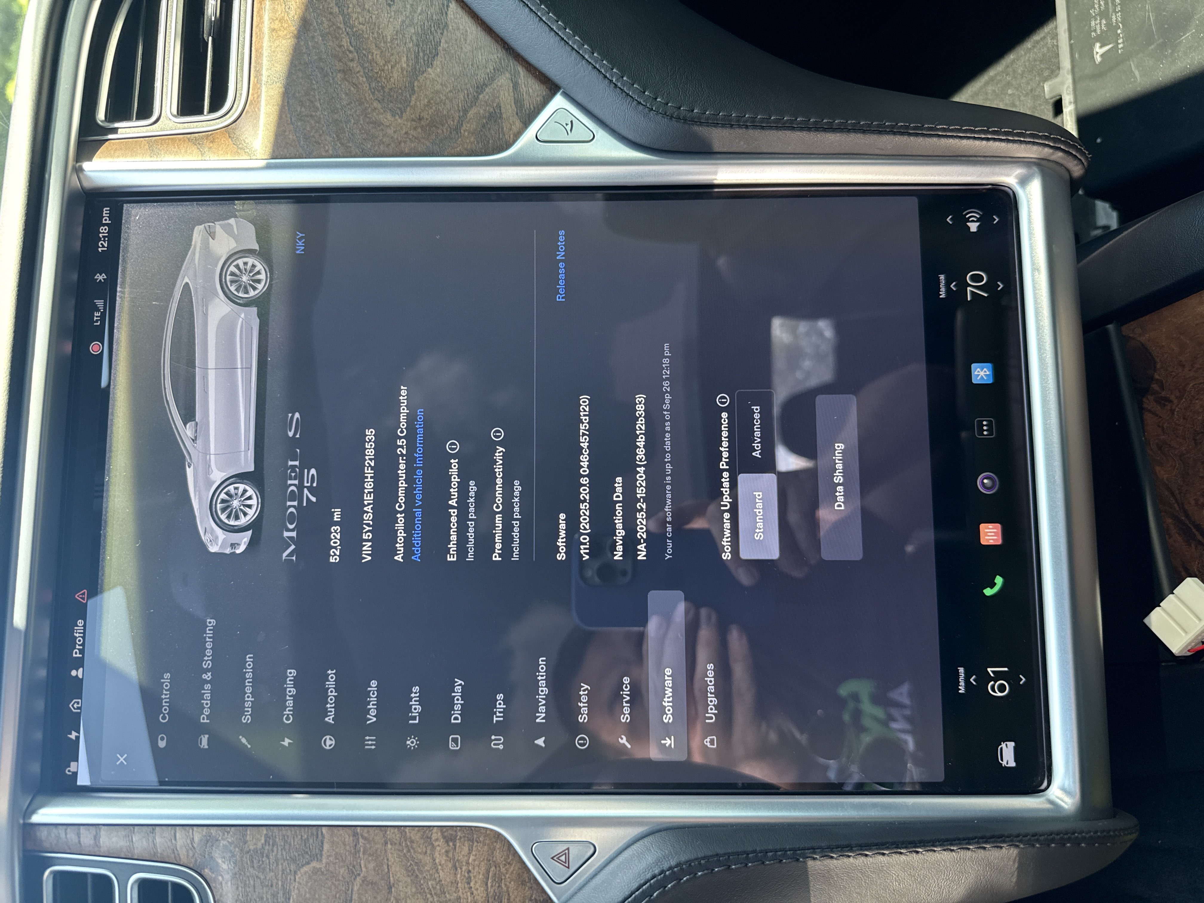 2017 Tesla Model S (75 kW-hr battery pack)
