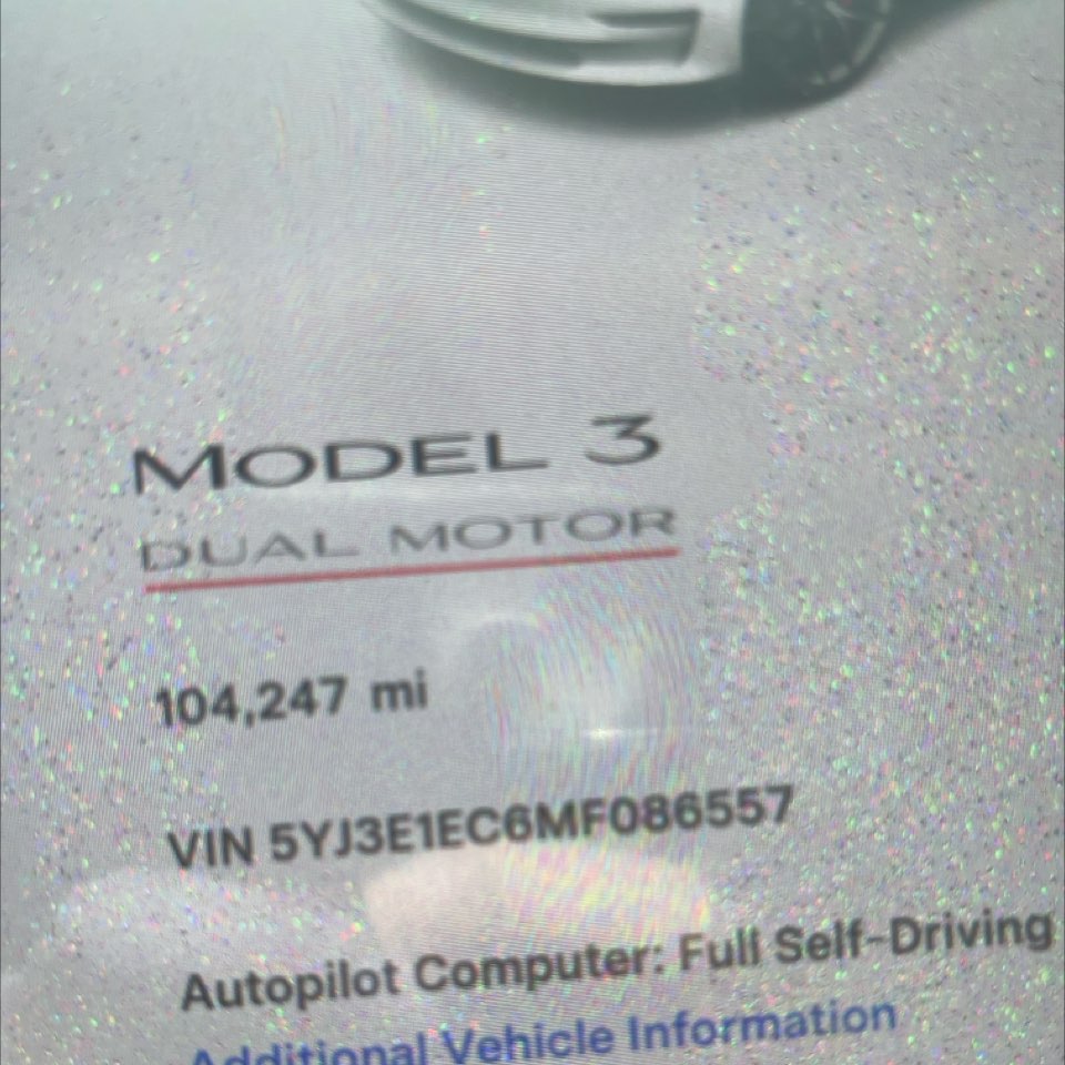 2021 Tesla Model 3 Long Range AWD